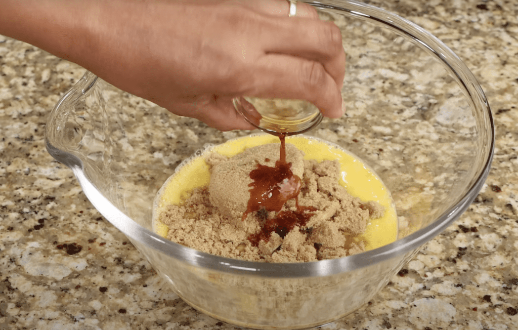 ingredients for Pecan pie